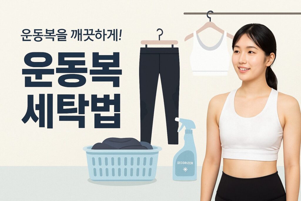 운동복 세탁